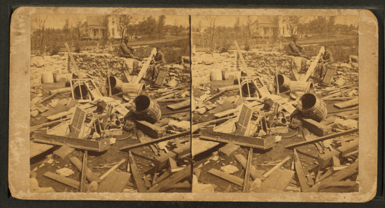 Scene_showing_how_things_were_splintered_where_the_storm_was_most_severe,_by_Everett,_James_E.,_1834-